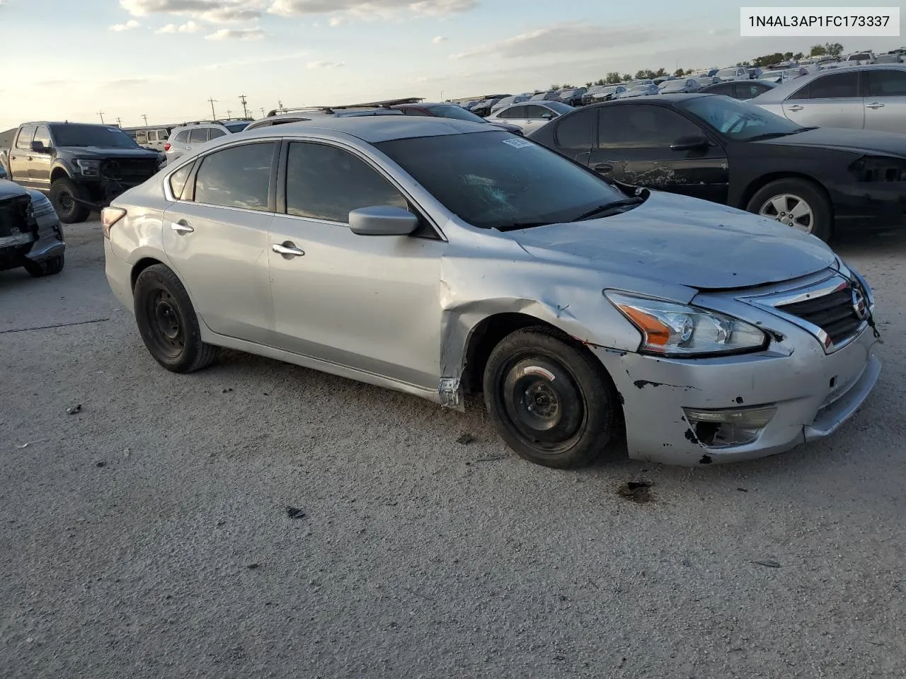 2015 Nissan Altima 2.5 VIN: 1N4AL3AP1FC173337 Lot: 76915064