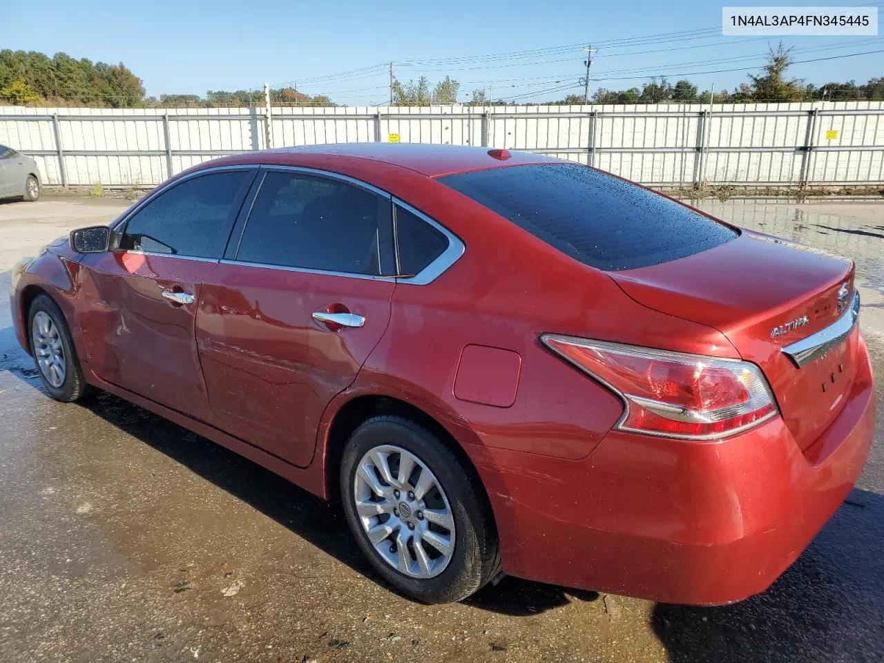 2015 Nissan Altima 2.5 VIN: 1N4AL3AP4FN345445 Lot: 77009214