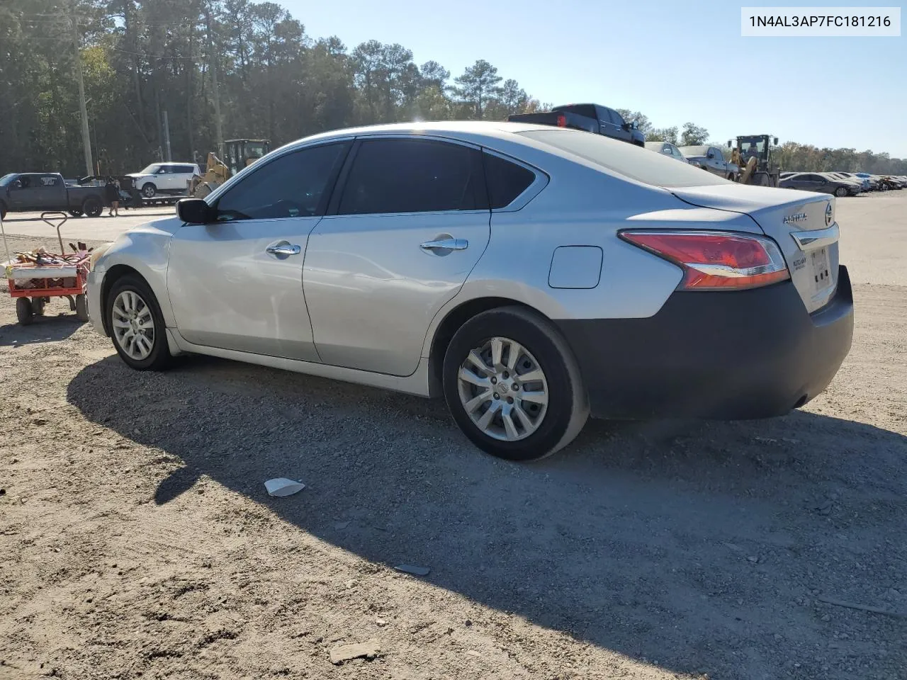 2015 Nissan Altima 2.5 VIN: 1N4AL3AP7FC181216 Lot: 77106074