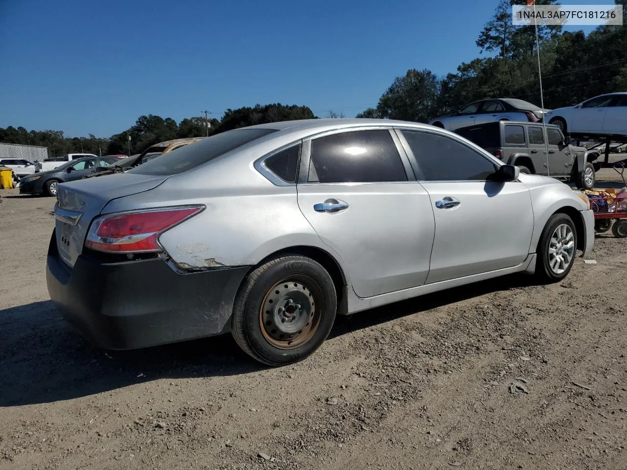 2015 Nissan Altima 2.5 VIN: 1N4AL3AP7FC181216 Lot: 77106074