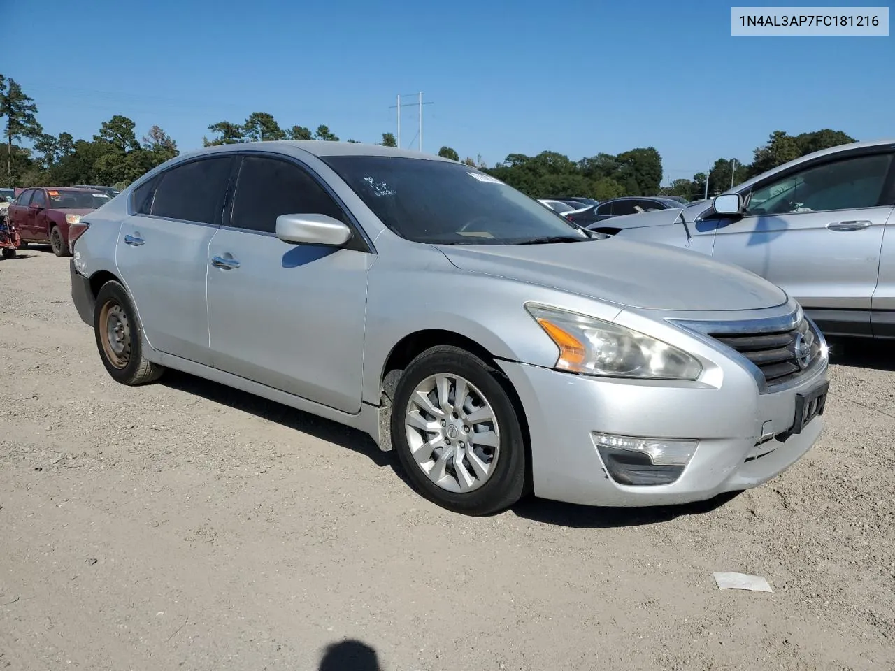 2015 Nissan Altima 2.5 VIN: 1N4AL3AP7FC181216 Lot: 77106074