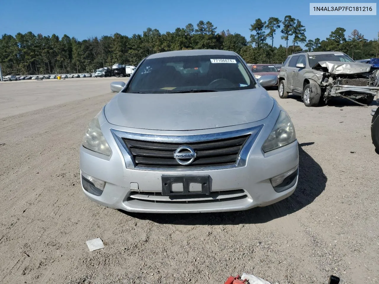 2015 Nissan Altima 2.5 VIN: 1N4AL3AP7FC181216 Lot: 77106074