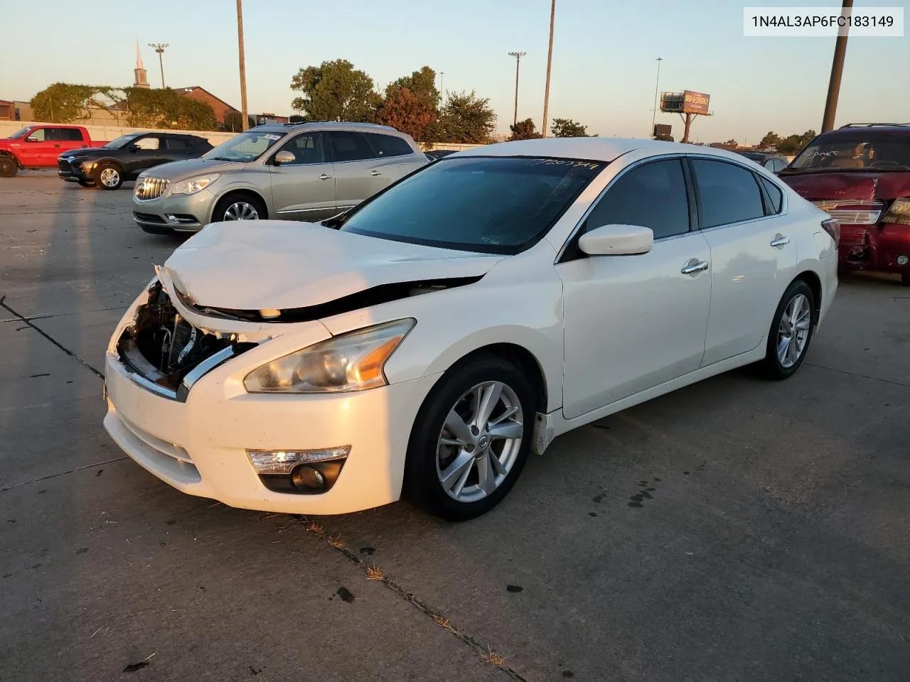 2015 Nissan Altima 2.5 VIN: 1N4AL3AP6FC183149 Lot: 77203344