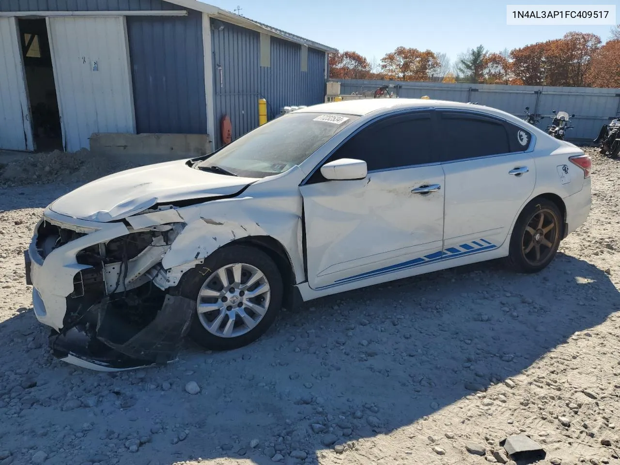 2015 Nissan Altima 2.5 VIN: 1N4AL3AP1FC409517 Lot: 77232534