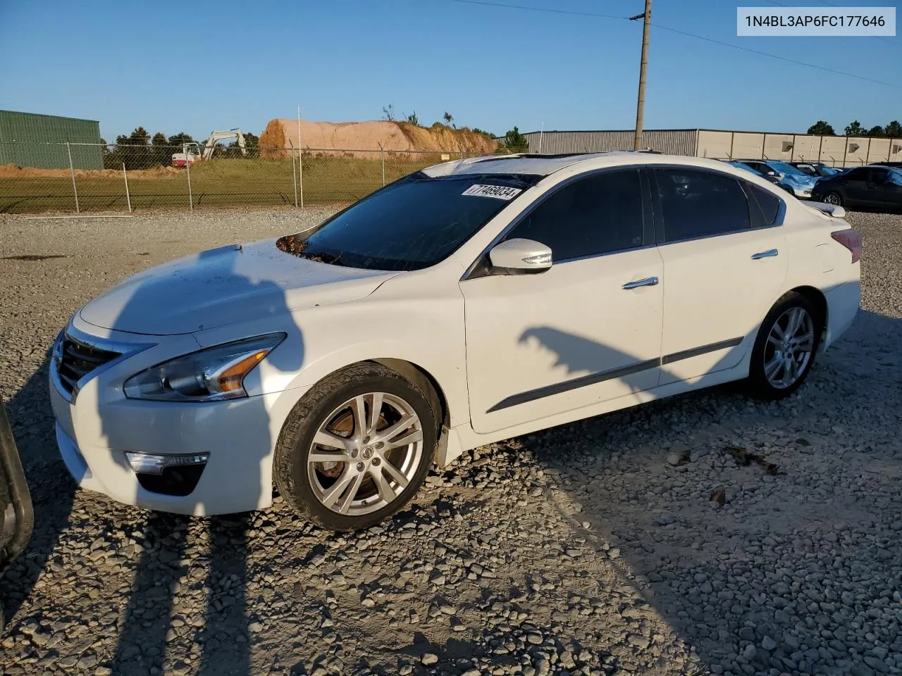 2015 Nissan Altima 3.5S VIN: 1N4BL3AP6FC177646 Lot: 77469034