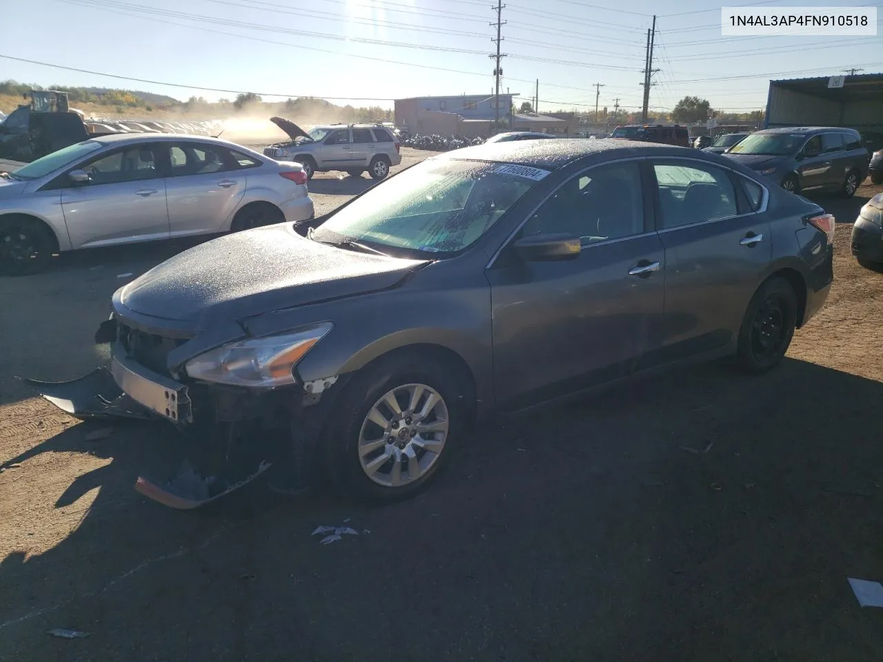 2015 Nissan Altima 2.5 VIN: 1N4AL3AP4FN910518 Lot: 77500804