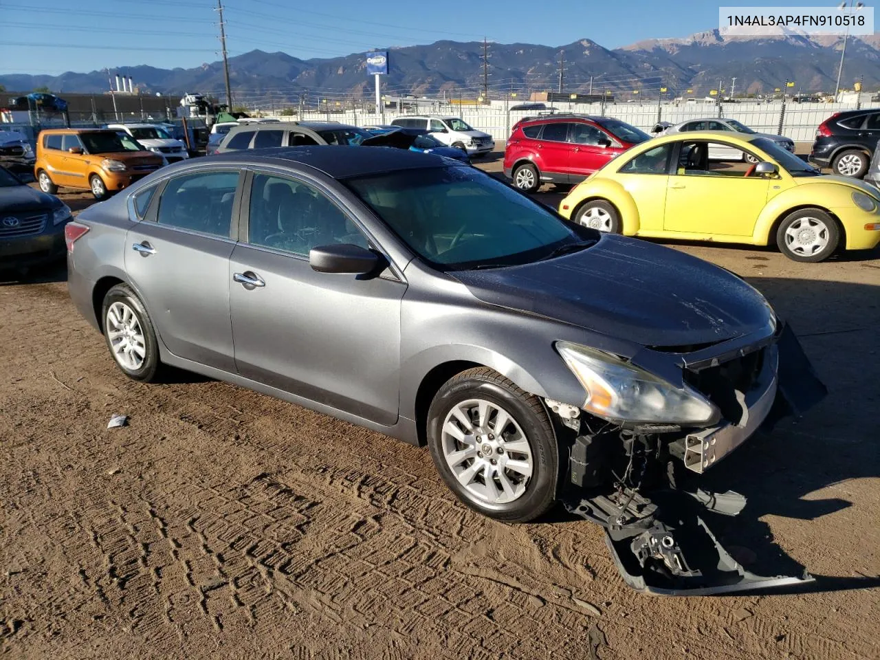 2015 Nissan Altima 2.5 VIN: 1N4AL3AP4FN910518 Lot: 77500804