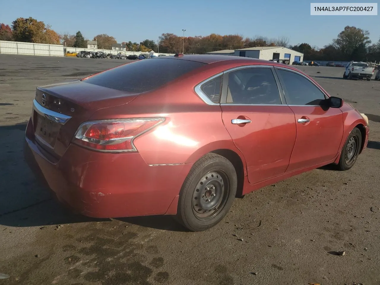 2015 Nissan Altima 2.5 VIN: 1N4AL3AP7FC200427 Lot: 77606004