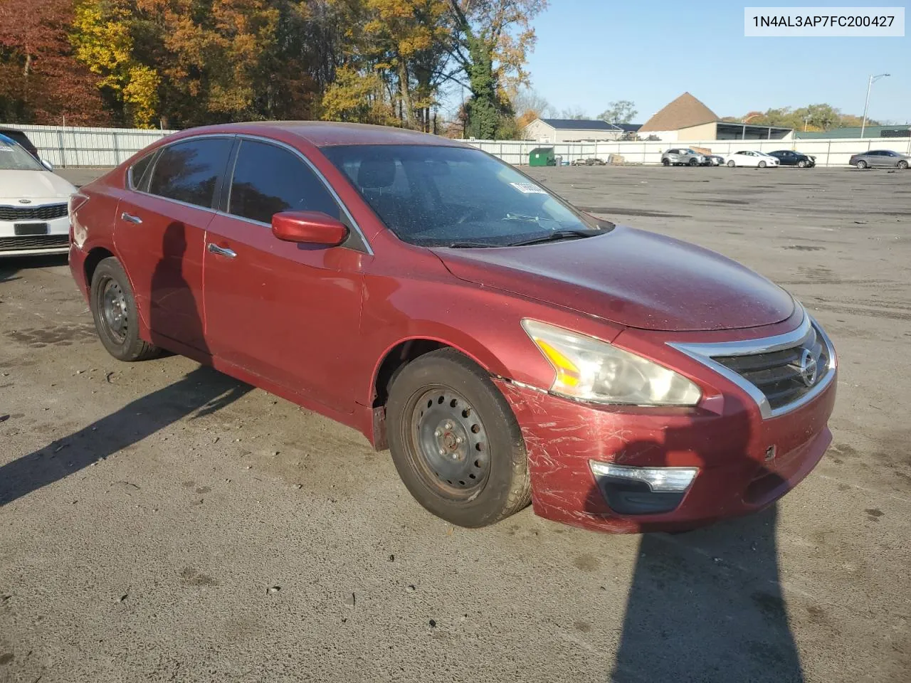 2015 Nissan Altima 2.5 VIN: 1N4AL3AP7FC200427 Lot: 77606004