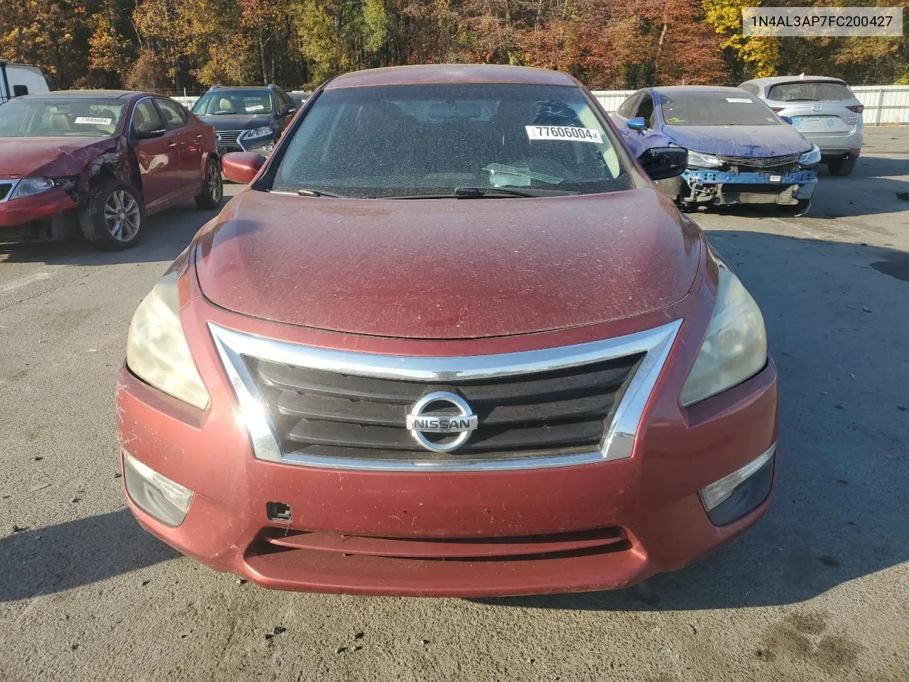 2015 Nissan Altima 2.5 VIN: 1N4AL3AP7FC200427 Lot: 77606004