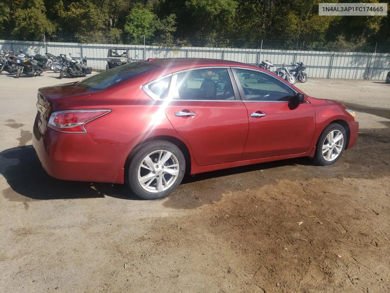 2015 Nissan Altima 2.5 VIN: 1N4AL3AP1FC174665 Lot: 77683604