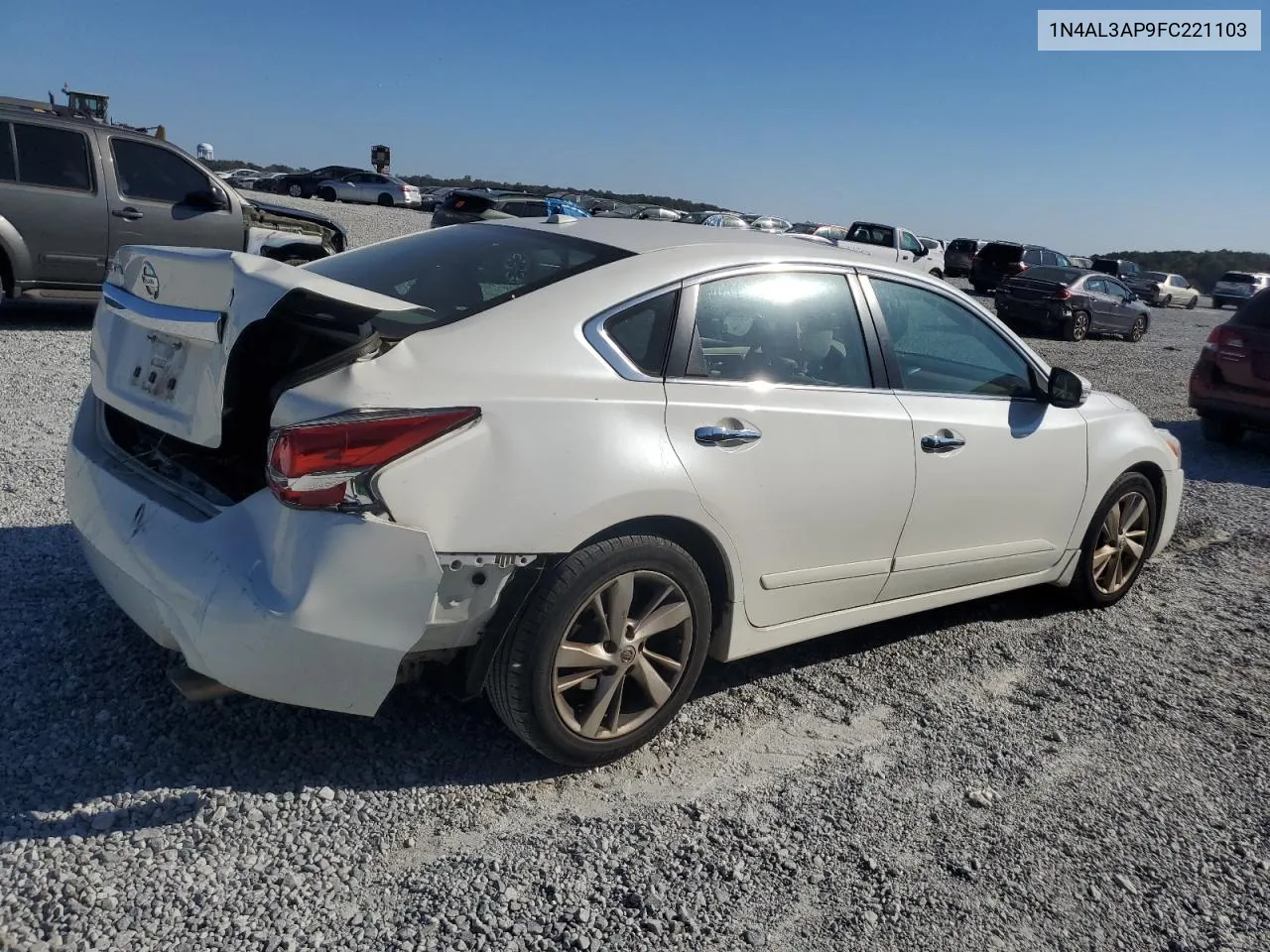 2015 Nissan Altima 2.5 VIN: 1N4AL3AP9FC221103 Lot: 77759504