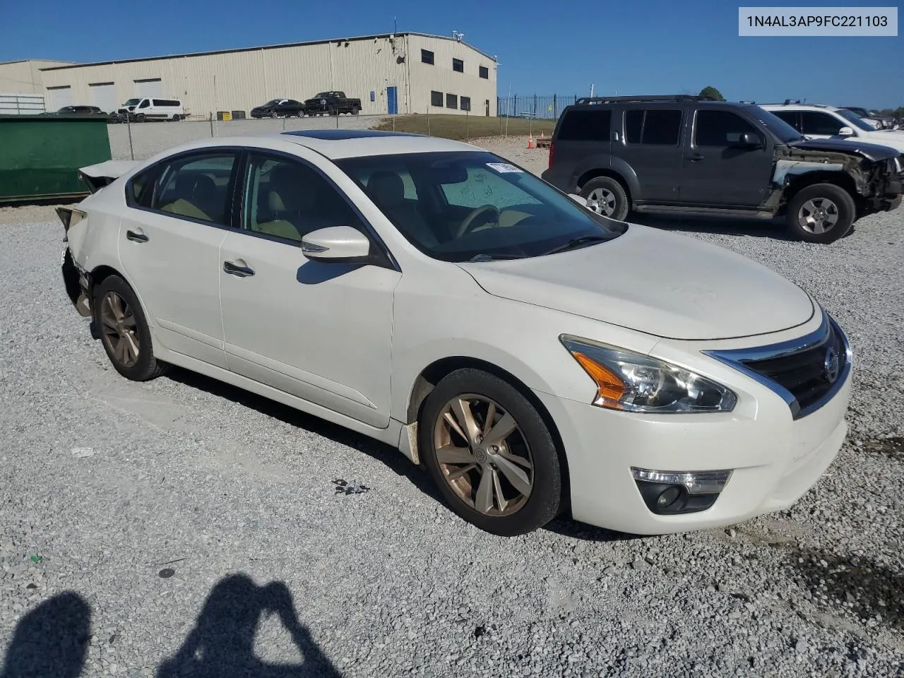 2015 Nissan Altima 2.5 VIN: 1N4AL3AP9FC221103 Lot: 77759504