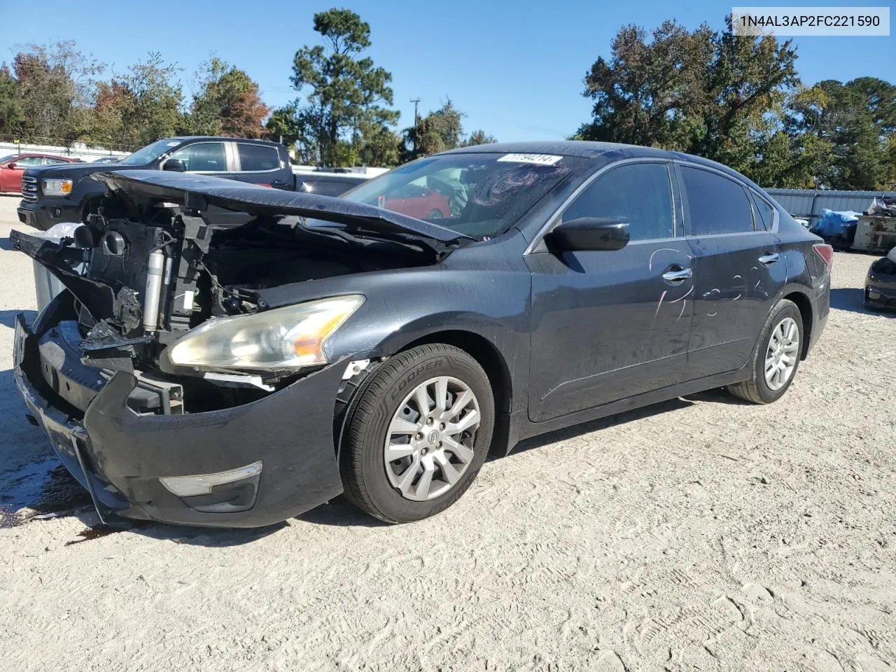 2015 Nissan Altima 2.5 VIN: 1N4AL3AP2FC221590 Lot: 77794214