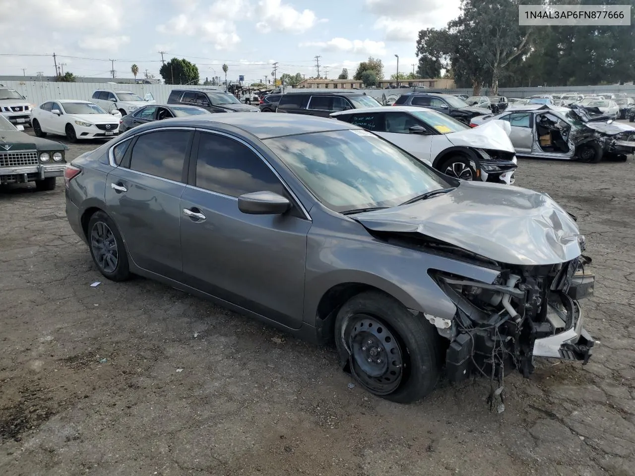 2015 Nissan Altima 2.5 VIN: 1N4AL3AP6FN877666 Lot: 77809164