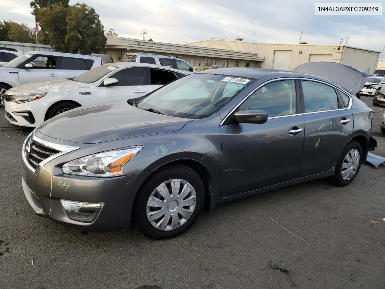 2015 Nissan Altima 2.5 VIN: 1N4AL3APXFC209249 Lot: 77811064