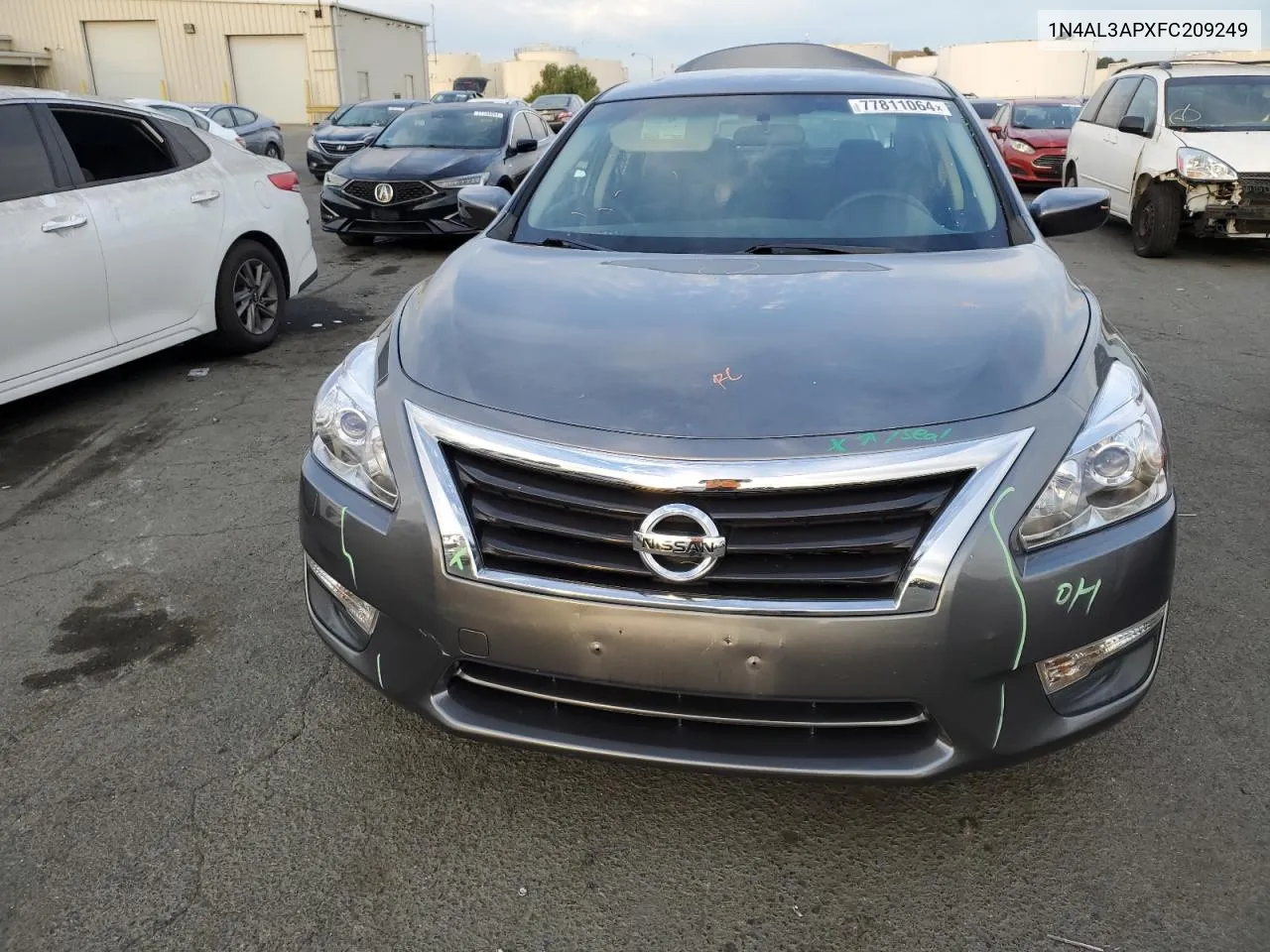 2015 Nissan Altima 2.5 VIN: 1N4AL3APXFC209249 Lot: 77811064