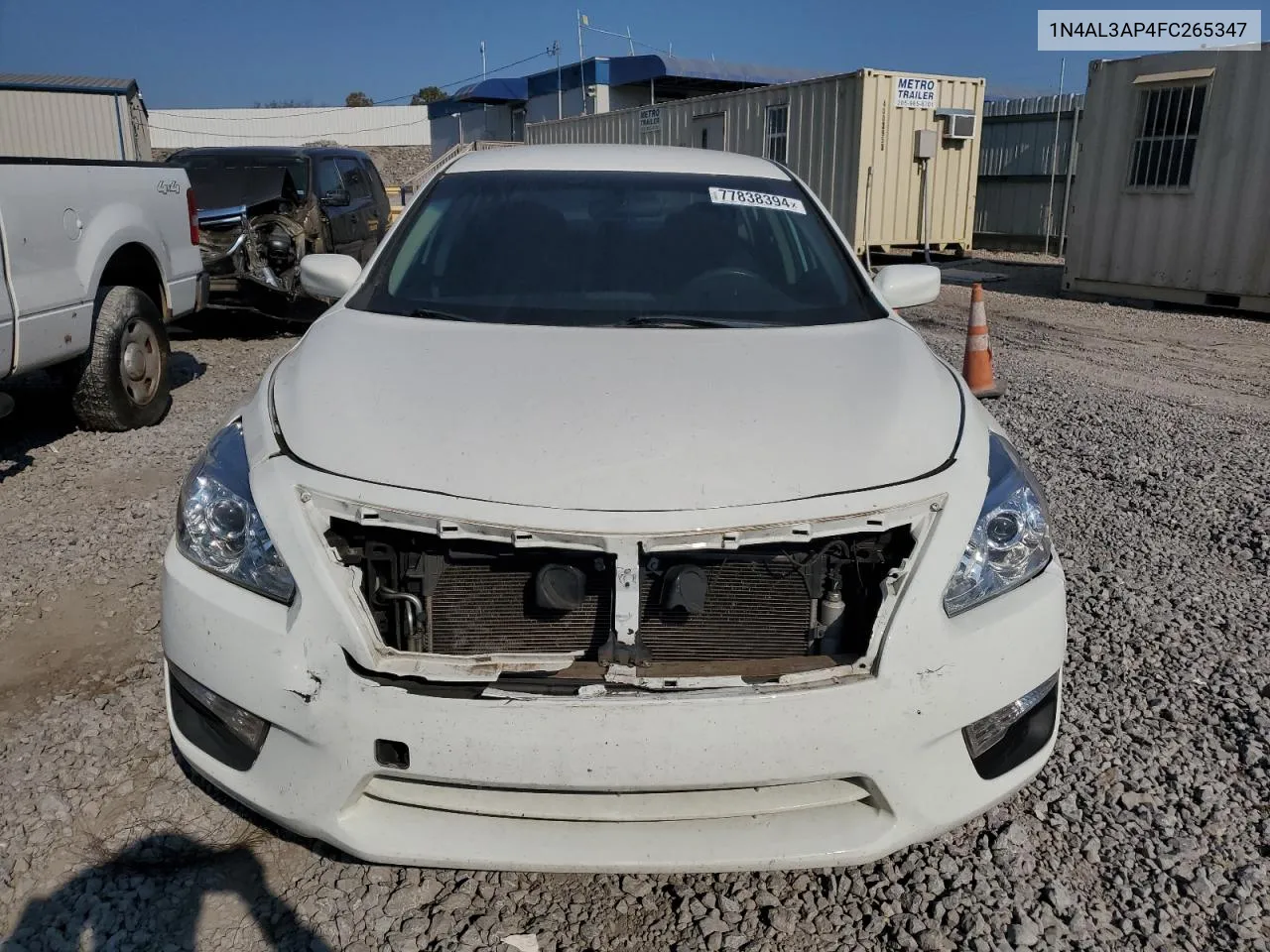 2015 Nissan Altima 2.5 VIN: 1N4AL3AP4FC265347 Lot: 77838394