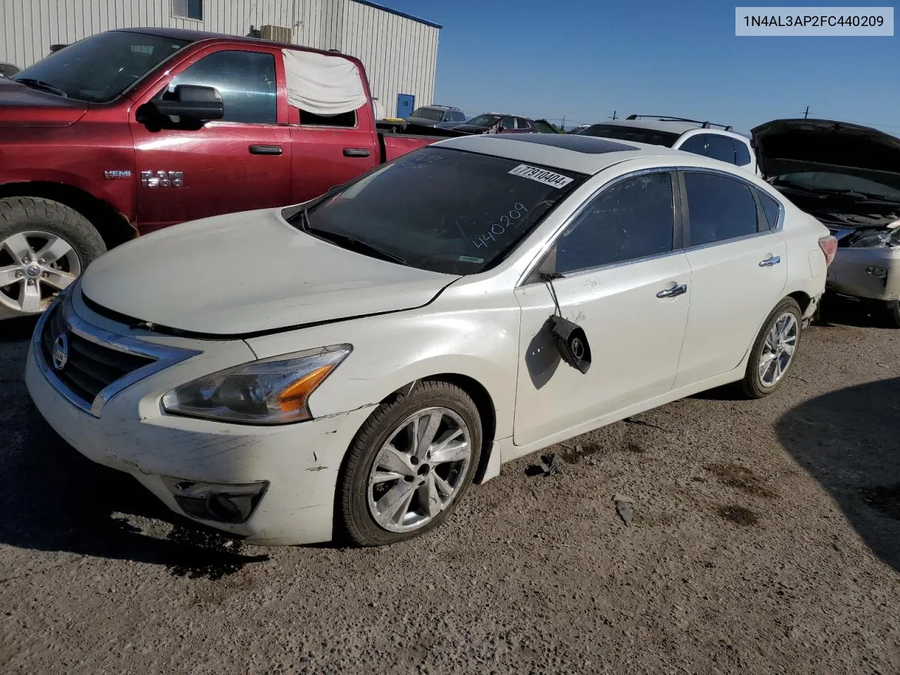 2015 Nissan Altima 2.5 VIN: 1N4AL3AP2FC440209 Lot: 77910404