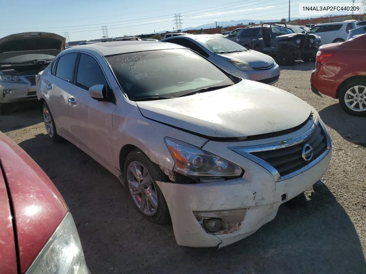 2015 Nissan Altima 2.5 VIN: 1N4AL3AP2FC440209 Lot: 77910404