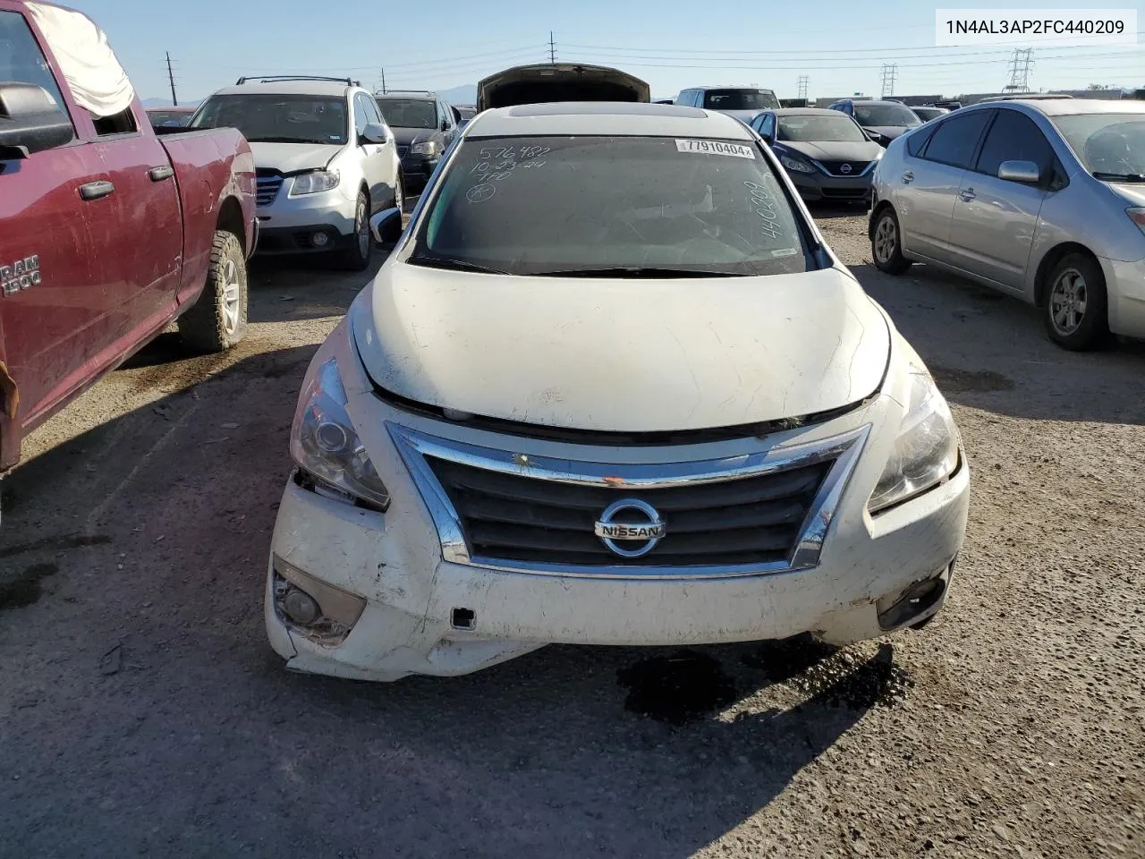 2015 Nissan Altima 2.5 VIN: 1N4AL3AP2FC440209 Lot: 77910404