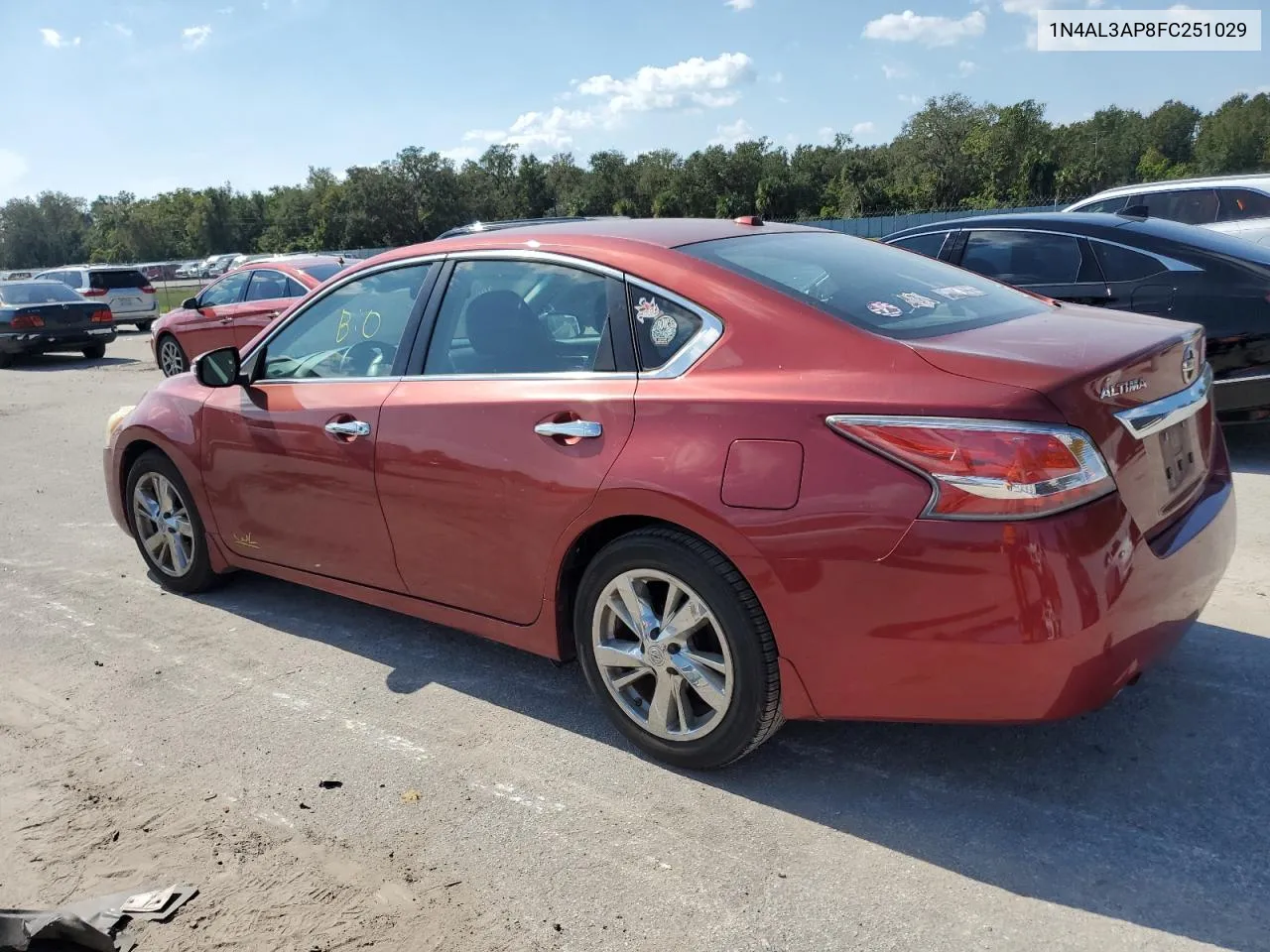 2015 Nissan Altima 2.5 VIN: 1N4AL3AP8FC251029 Lot: 77951474