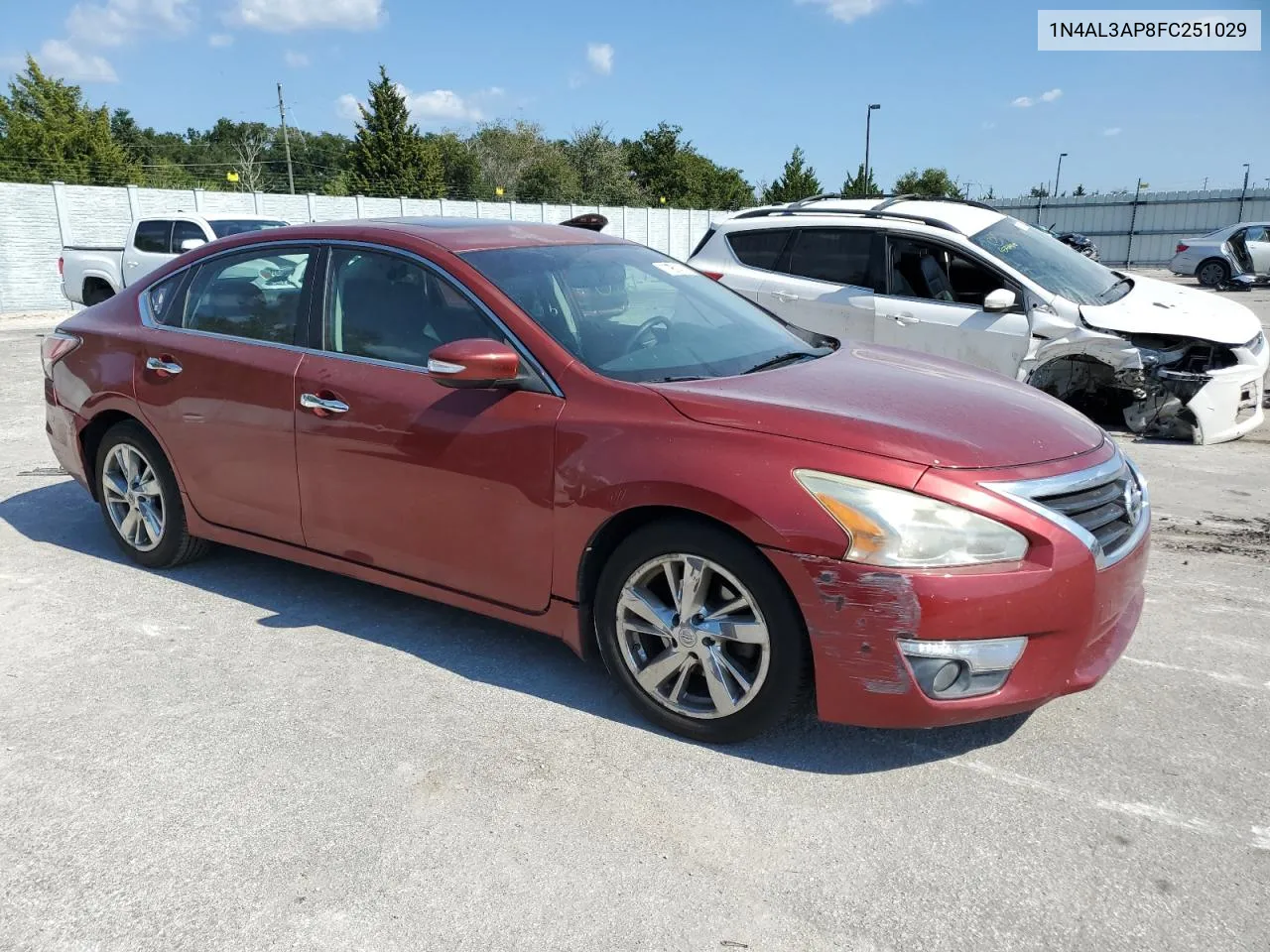 2015 Nissan Altima 2.5 VIN: 1N4AL3AP8FC251029 Lot: 77951474