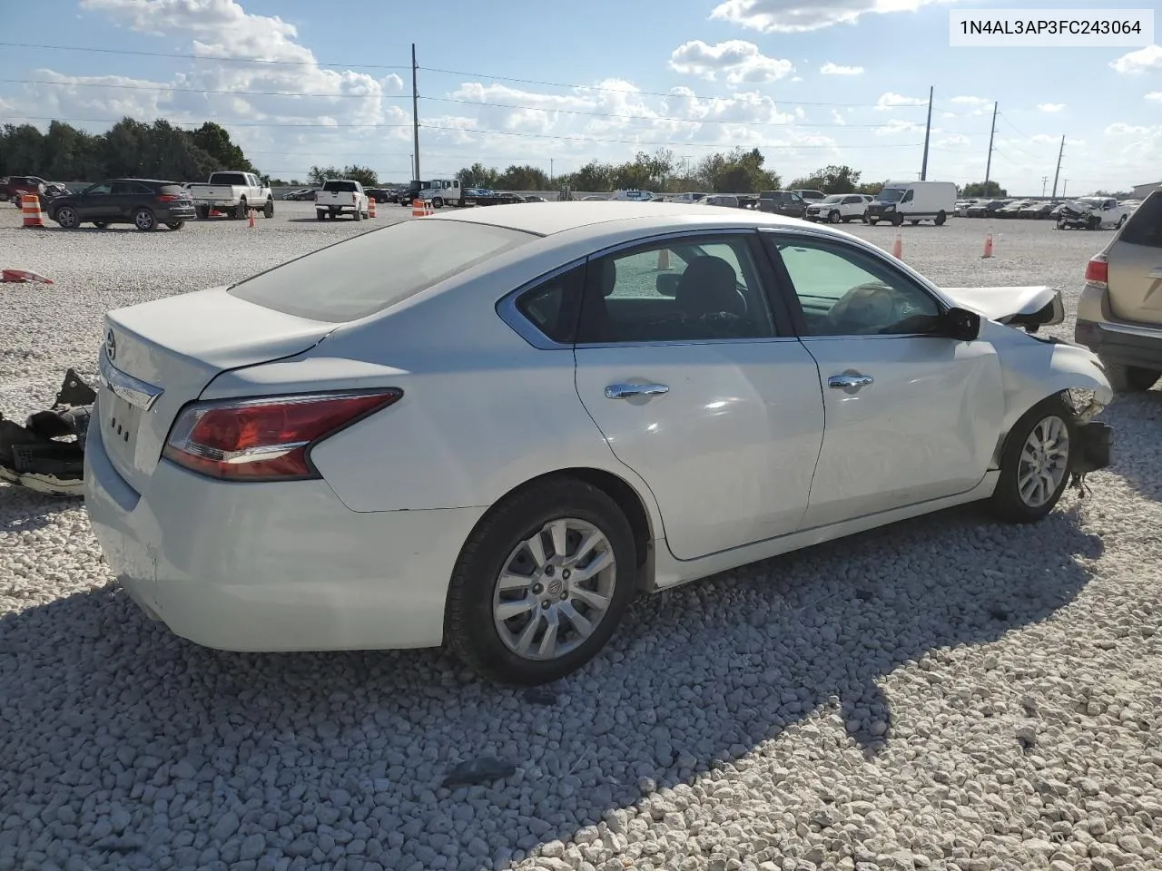 2015 Nissan Altima 2.5 VIN: 1N4AL3AP3FC243064 Lot: 77959244