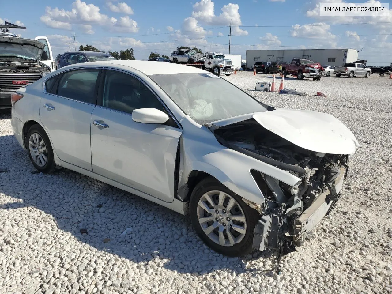 2015 Nissan Altima 2.5 VIN: 1N4AL3AP3FC243064 Lot: 77959244