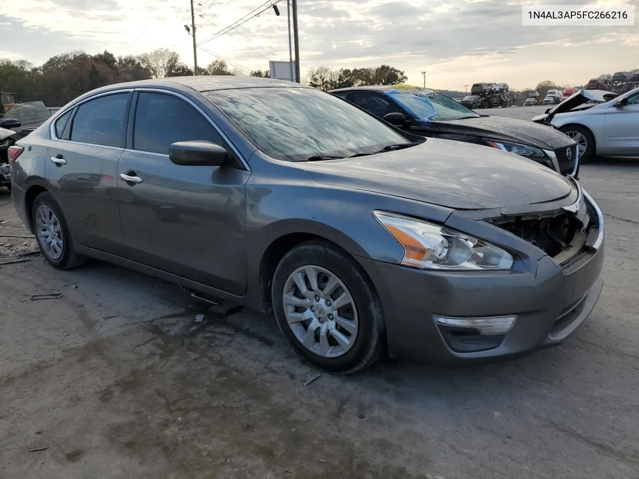 2015 Nissan Altima 2.5 VIN: 1N4AL3AP5FC266216 Lot: 77973454