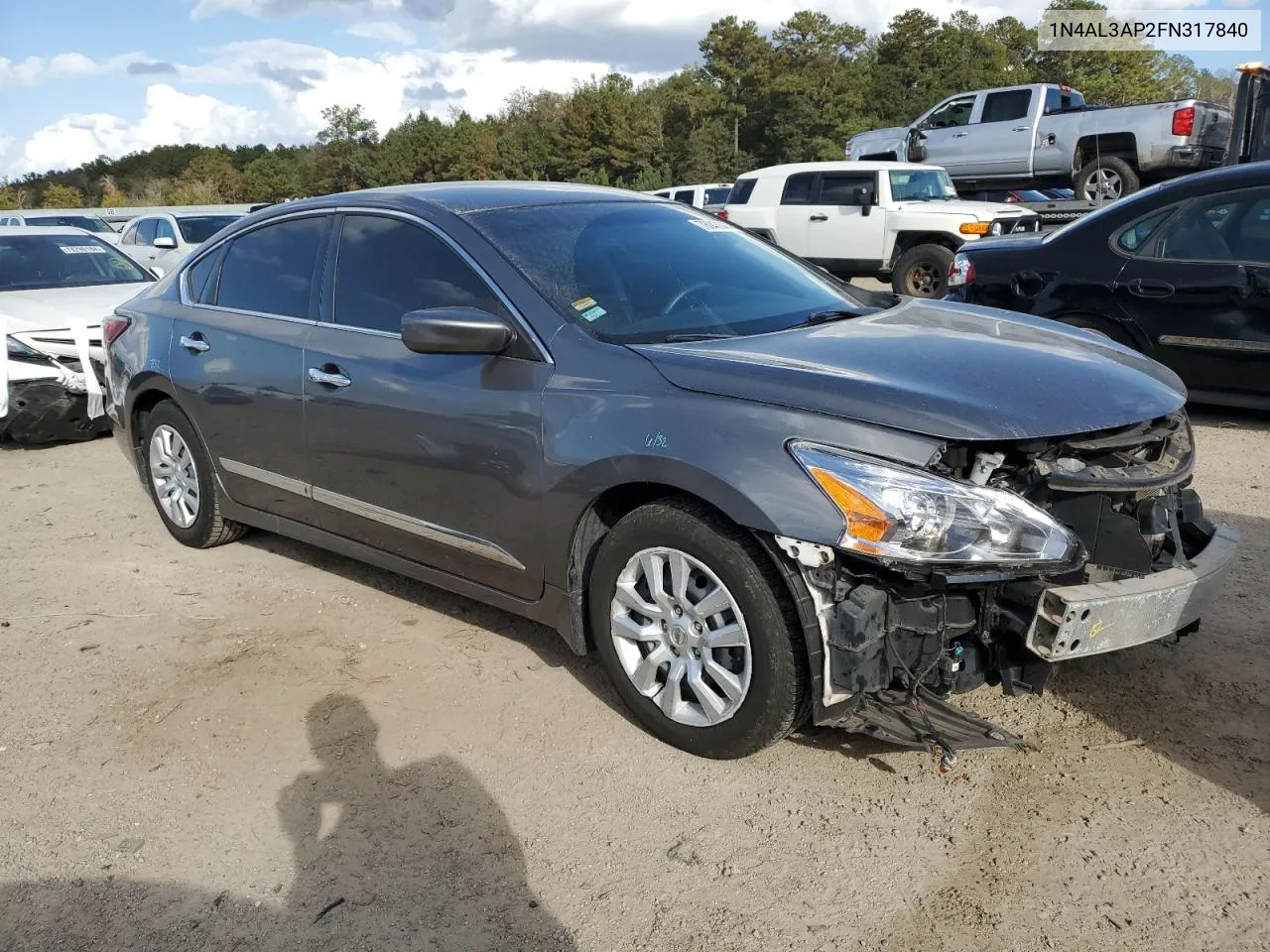 2015 Nissan Altima 2.5 VIN: 1N4AL3AP2FN317840 Lot: 78043644