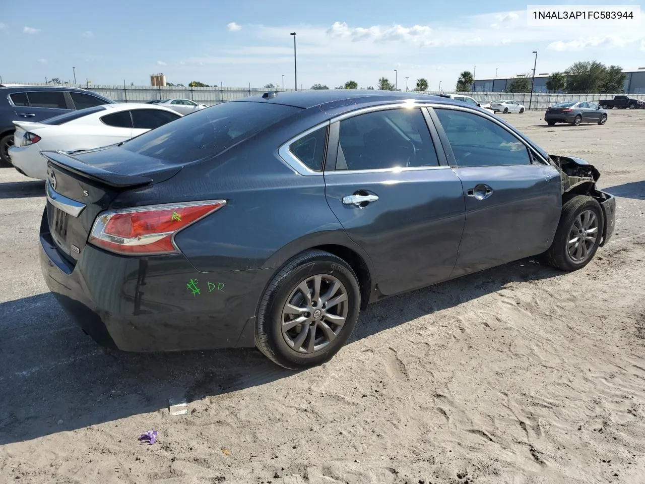 2015 Nissan Altima 2.5 VIN: 1N4AL3AP1FC583944 Lot: 78103644