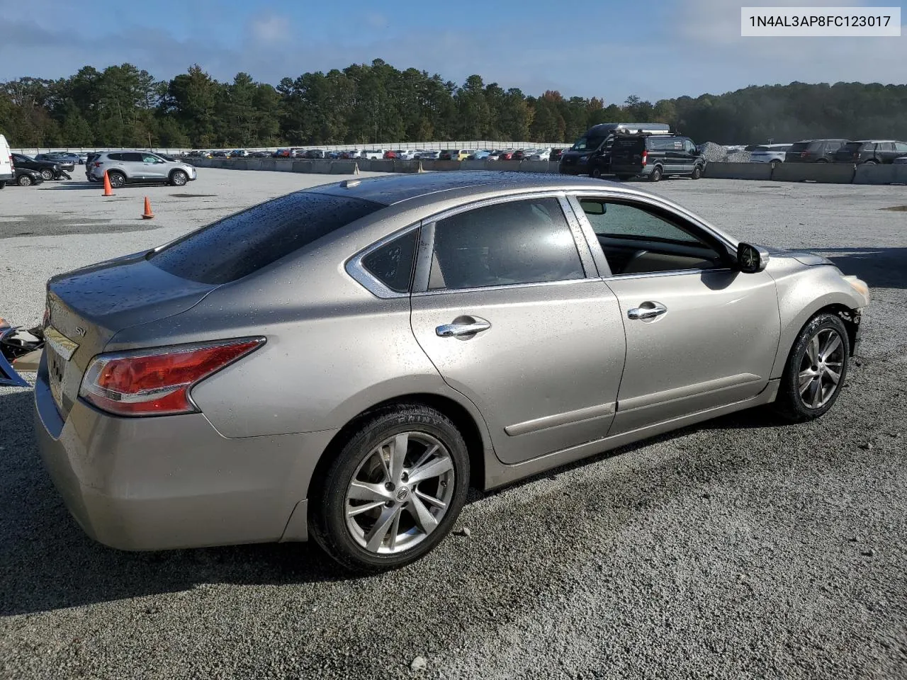 2015 Nissan Altima 2.5 VIN: 1N4AL3AP8FC123017 Lot: 78146294