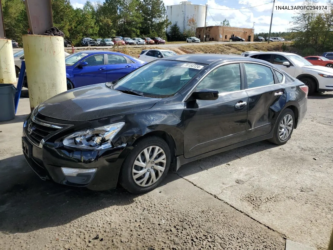 2015 Nissan Altima 2.5 VIN: 1N4AL3AP0FC294974 Lot: 78154124