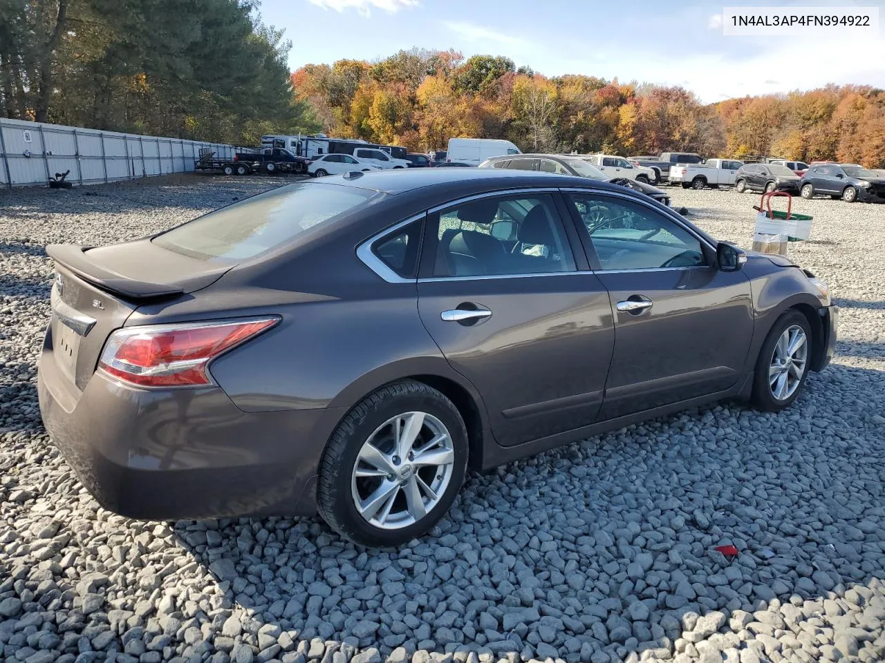 2015 Nissan Altima 2.5 VIN: 1N4AL3AP4FN394922 Lot: 78161734