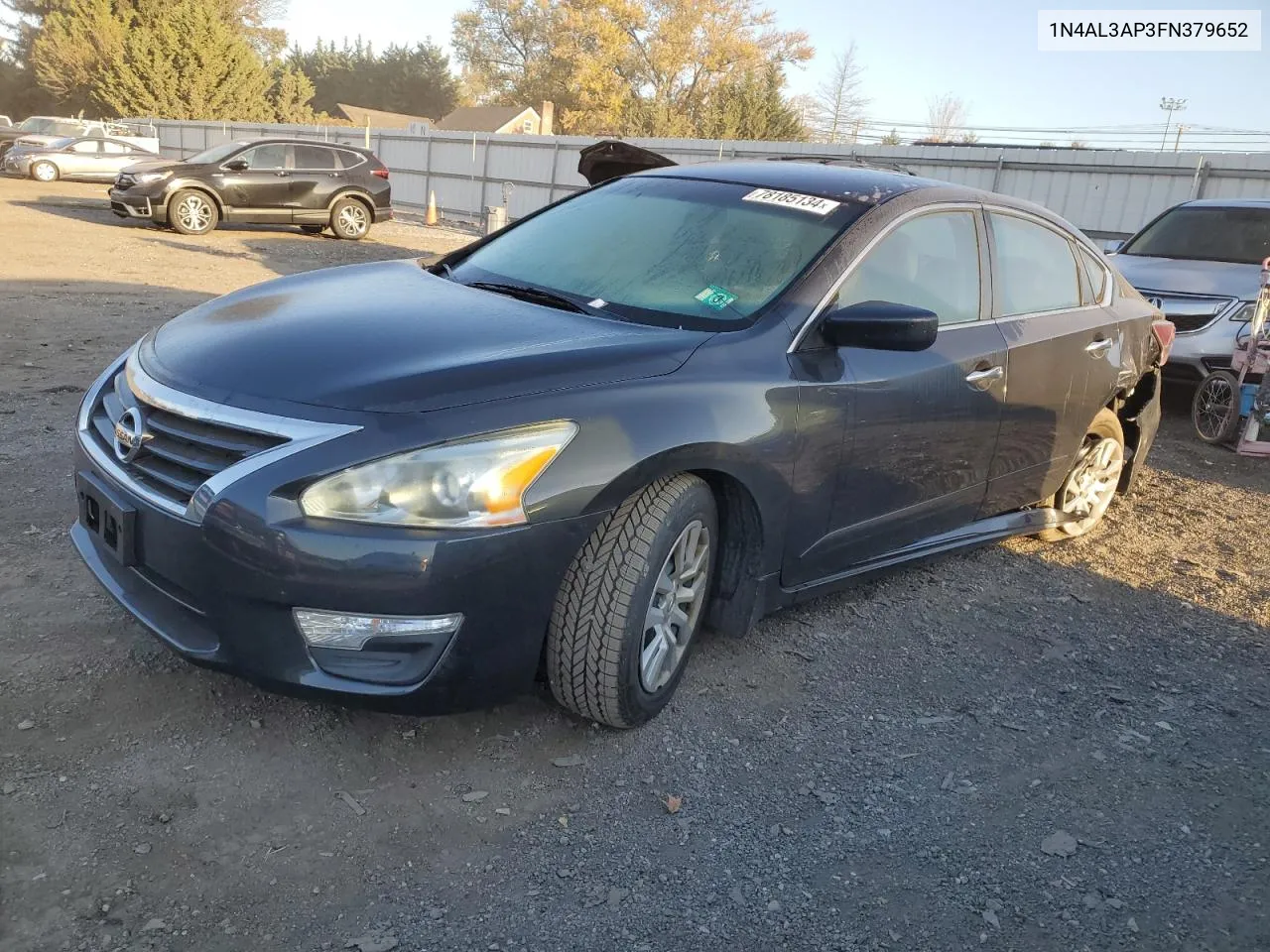 2015 Nissan Altima 2.5 VIN: 1N4AL3AP3FN379652 Lot: 78185134