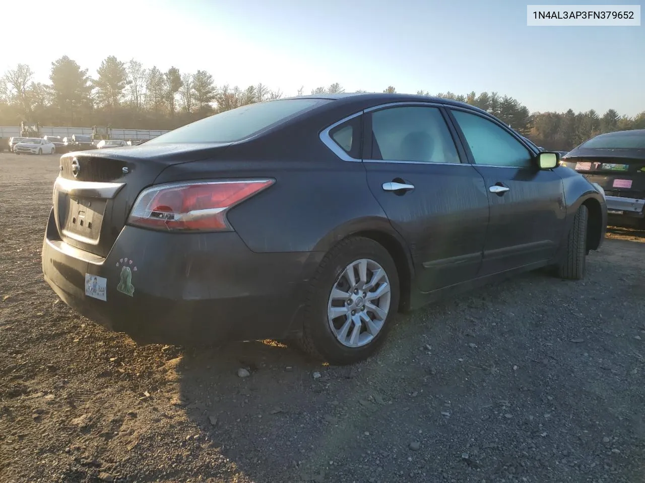 2015 Nissan Altima 2.5 VIN: 1N4AL3AP3FN379652 Lot: 78185134