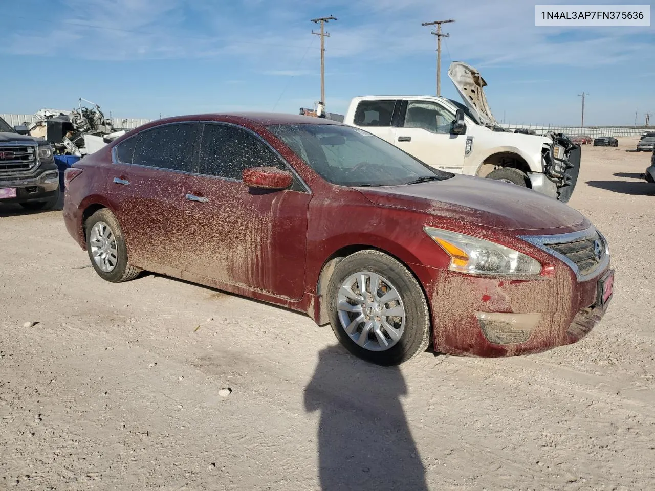 2015 Nissan Altima 2.5 VIN: 1N4AL3AP7FN375636 Lot: 78226664