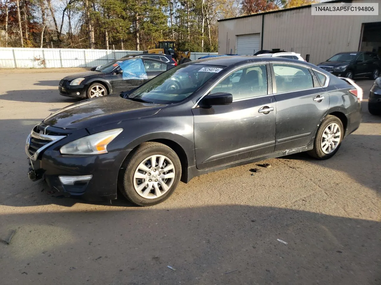 2015 Nissan Altima 2.5 VIN: 1N4AL3AP5FC194806 Lot: 78254074