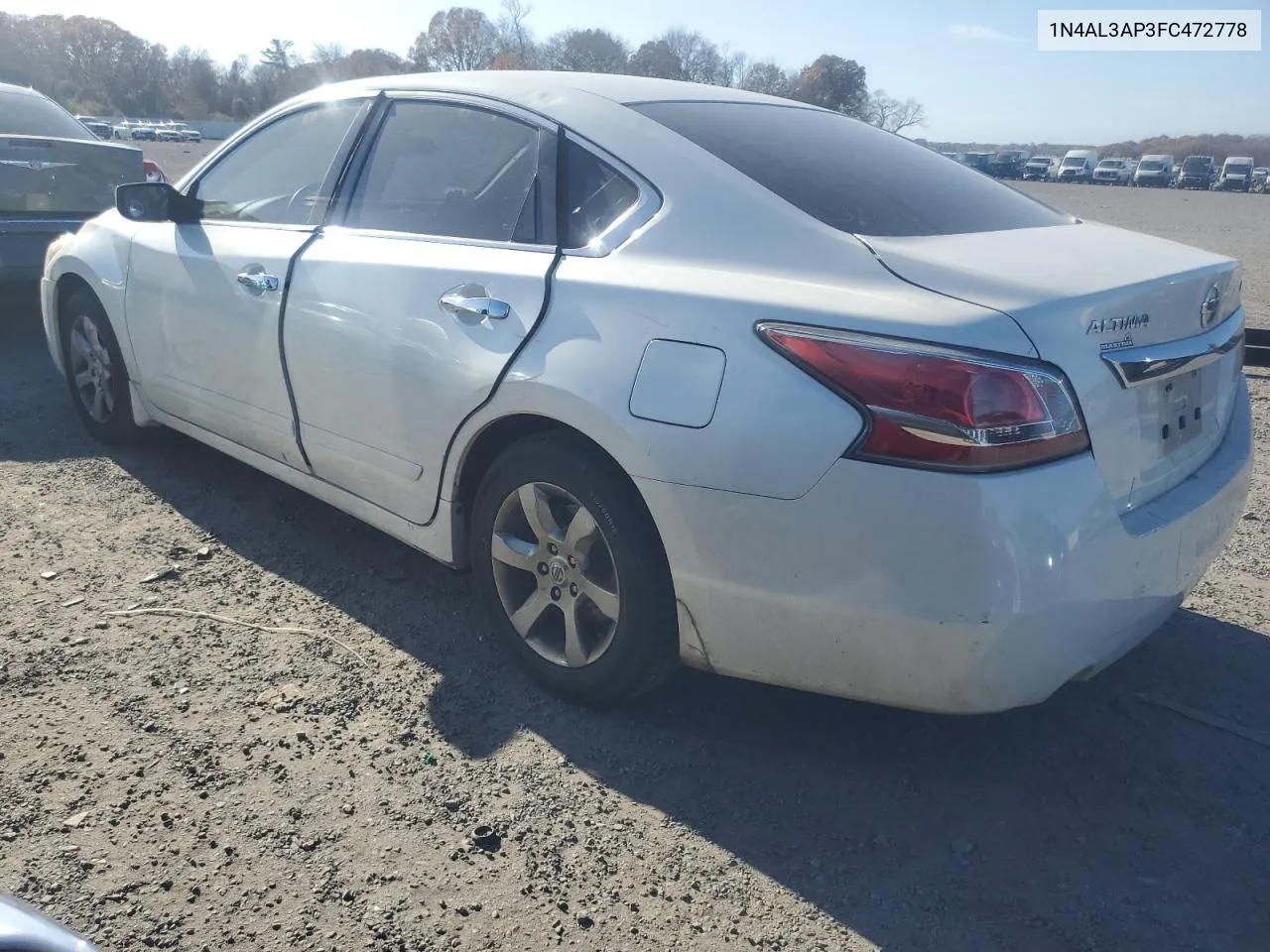 2015 Nissan Altima 2.5 VIN: 1N4AL3AP3FC472778 Lot: 78255874