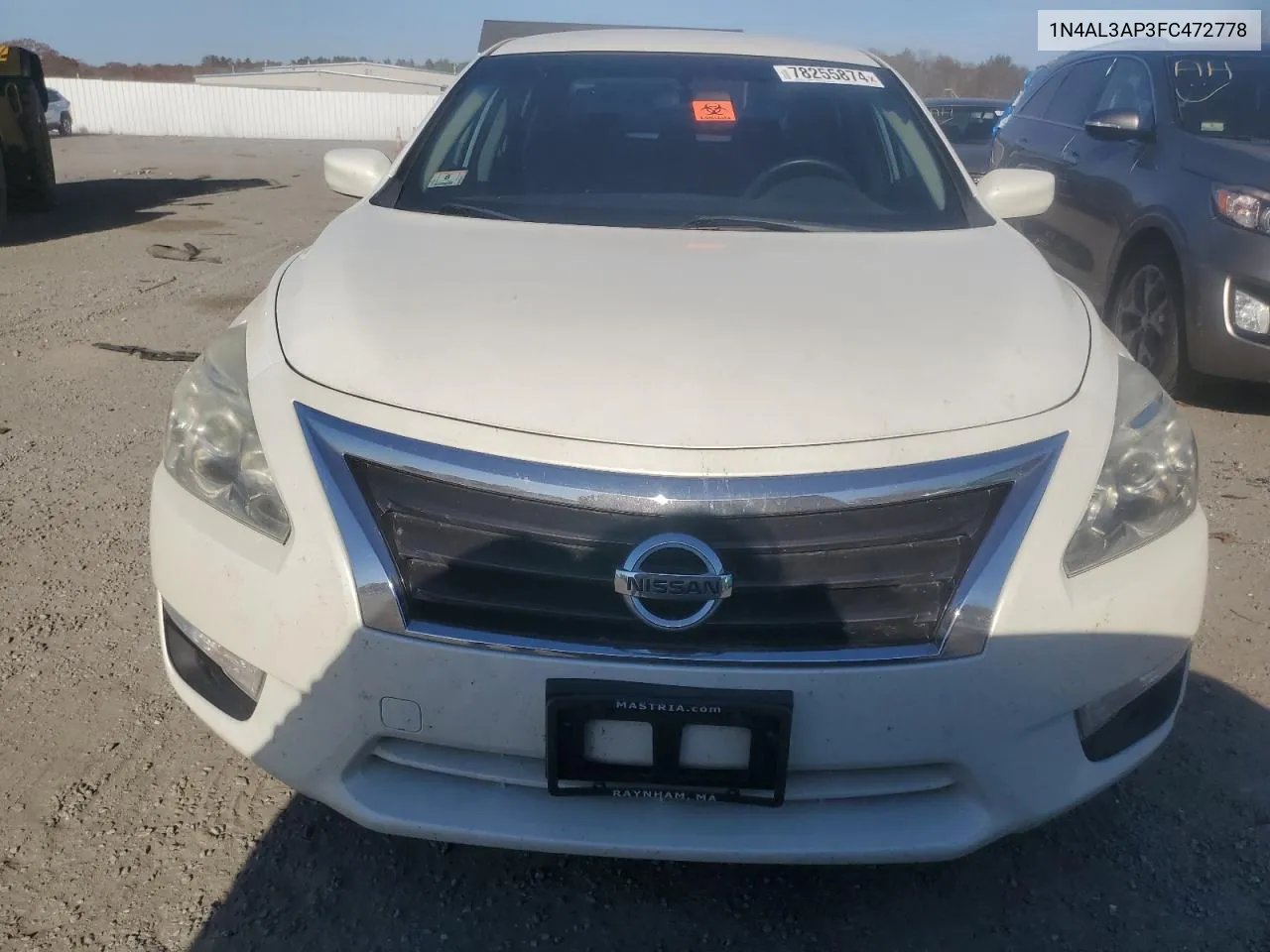 2015 Nissan Altima 2.5 VIN: 1N4AL3AP3FC472778 Lot: 78255874