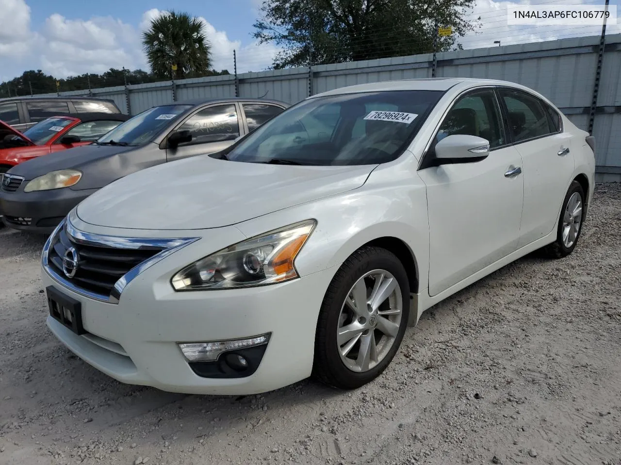 2015 Nissan Altima 2.5 VIN: 1N4AL3AP6FC106779 Lot: 78296924