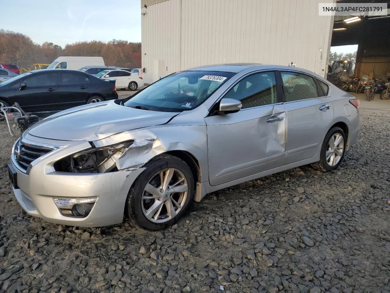 2015 Nissan Altima 2.5 VIN: 1N4AL3AP4FC281791 Lot: 78326304