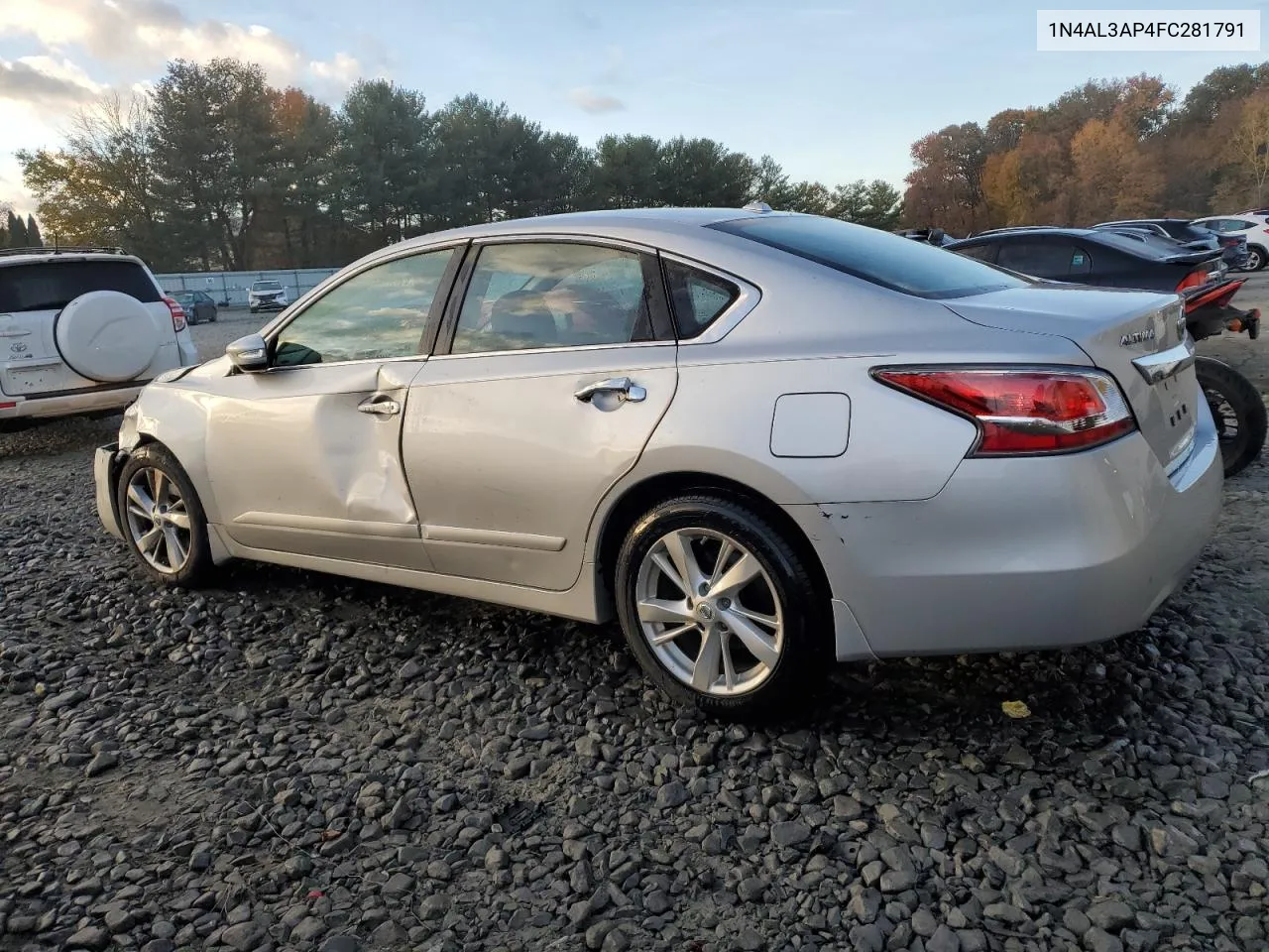 2015 Nissan Altima 2.5 VIN: 1N4AL3AP4FC281791 Lot: 78326304