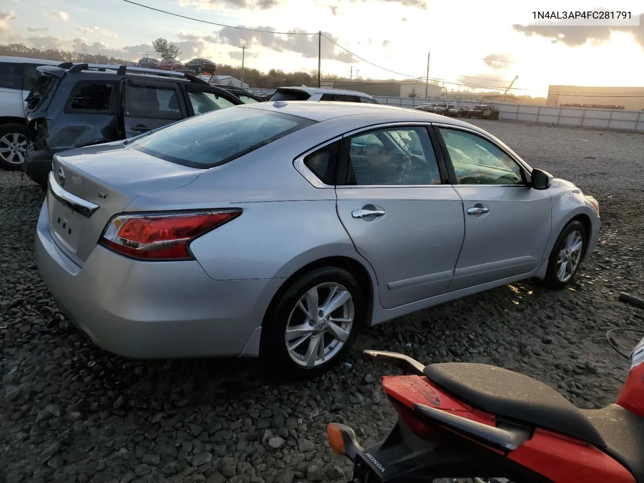 2015 Nissan Altima 2.5 VIN: 1N4AL3AP4FC281791 Lot: 78326304