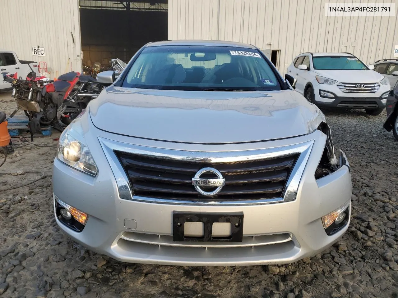 2015 Nissan Altima 2.5 VIN: 1N4AL3AP4FC281791 Lot: 78326304