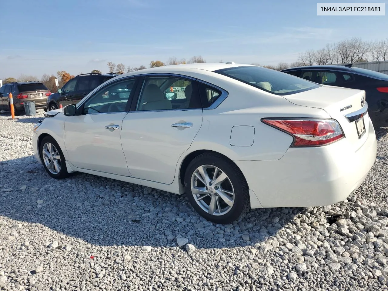 2015 Nissan Altima 2.5 VIN: 1N4AL3AP1FC218681 Lot: 78339144