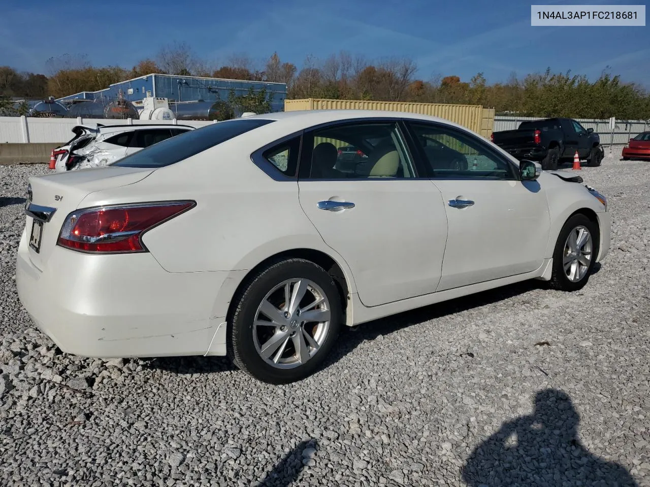 2015 Nissan Altima 2.5 VIN: 1N4AL3AP1FC218681 Lot: 78339144