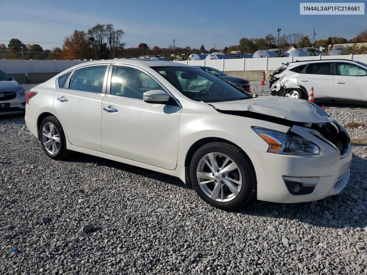 2015 Nissan Altima 2.5 VIN: 1N4AL3AP1FC218681 Lot: 78339144