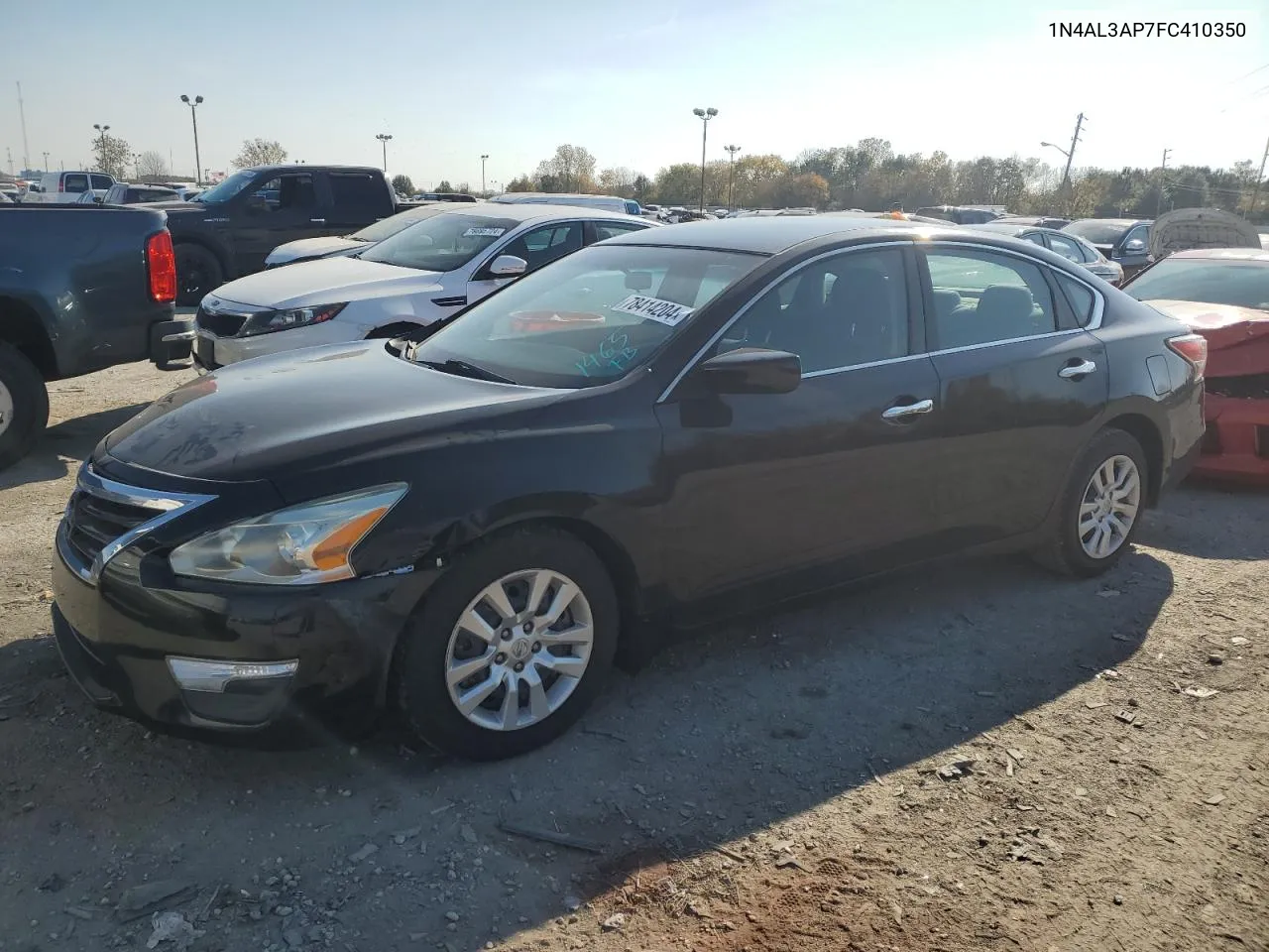 2015 Nissan Altima 2.5 VIN: 1N4AL3AP7FC410350 Lot: 78414204